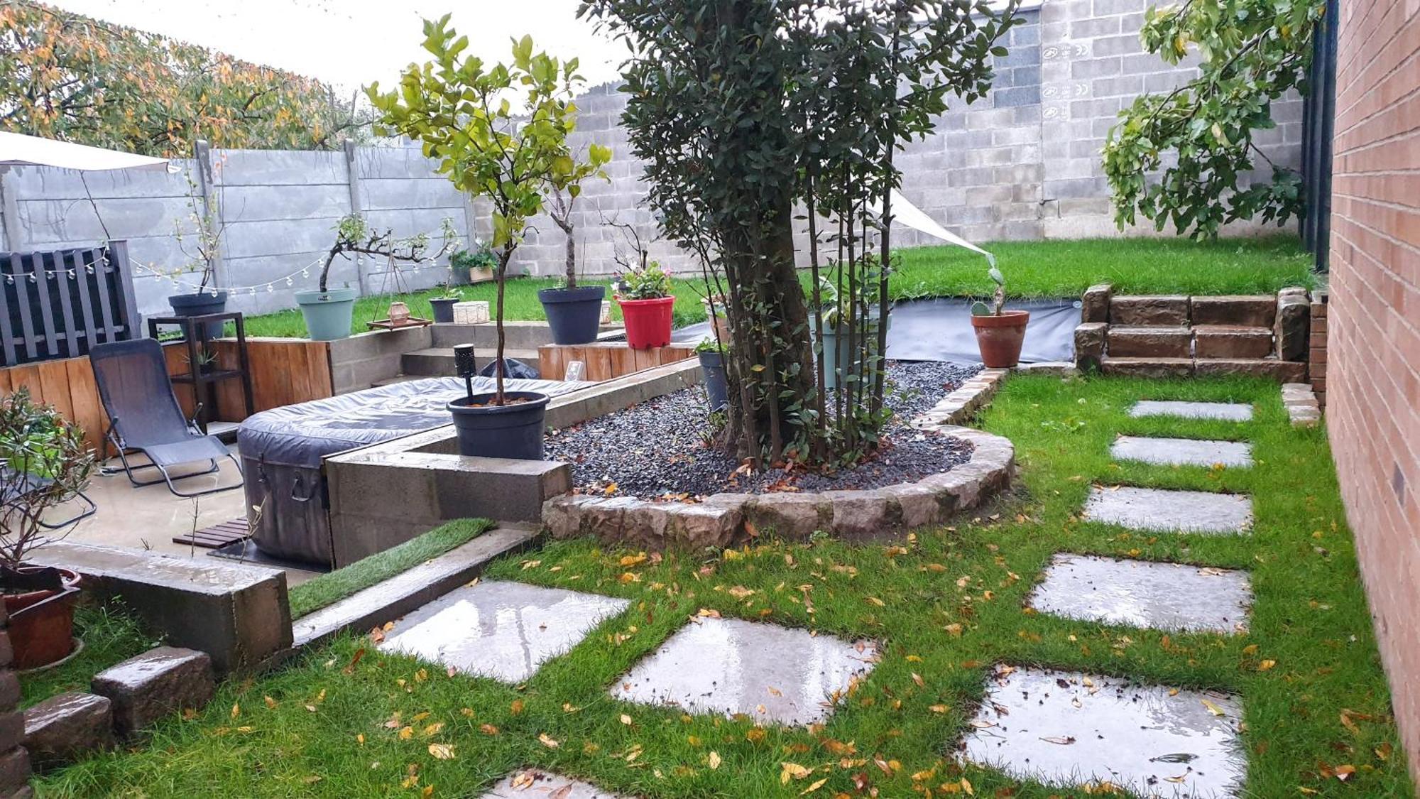 Gary Suite - Studio Cosy, Spa Et Jardin Privatif A 4 Min De Cambrai Awoingt Zewnętrze zdjęcie