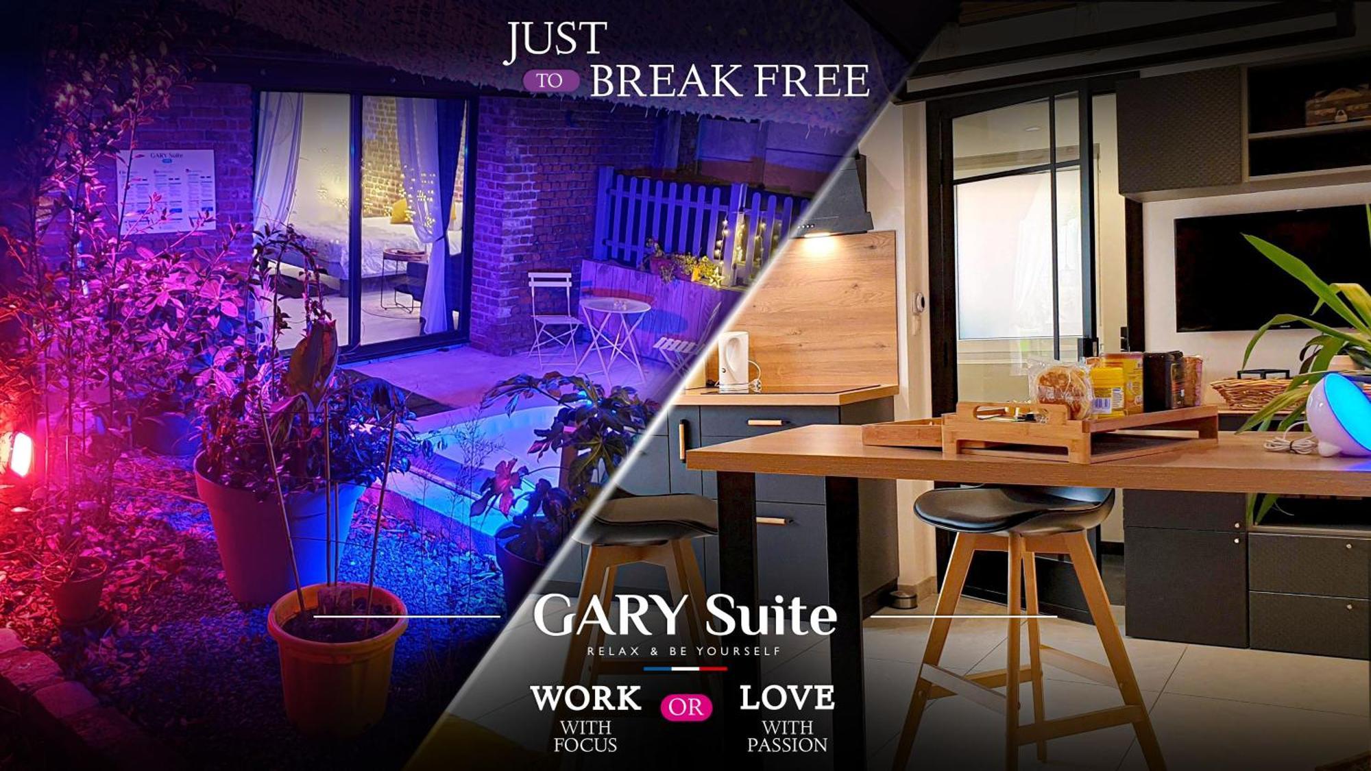 Gary Suite - Studio Cosy, Spa Et Jardin Privatif A 4 Min De Cambrai Awoingt Zewnętrze zdjęcie