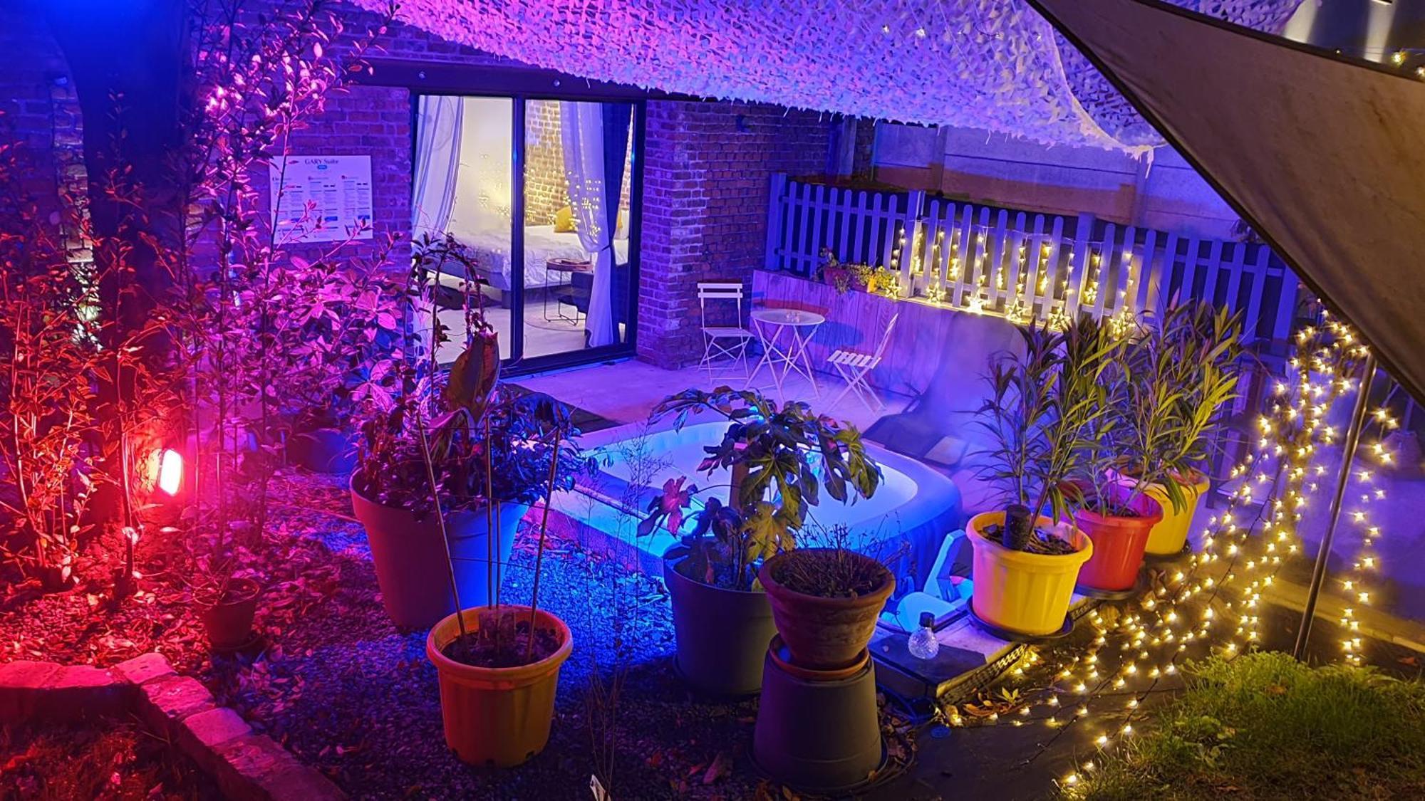 Gary Suite - Studio Cosy, Spa Et Jardin Privatif A 4 Min De Cambrai Awoingt Zewnętrze zdjęcie